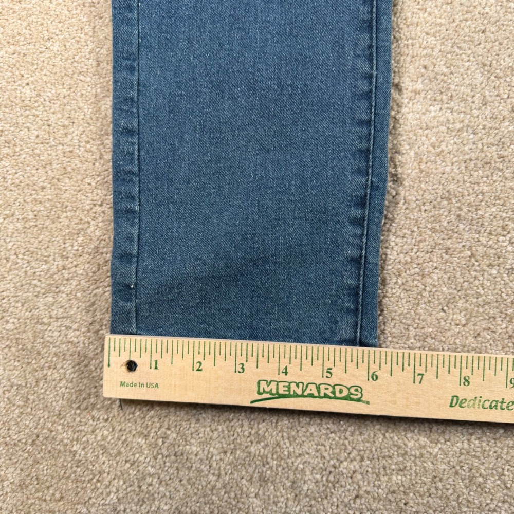 LRG Skinny Fit Jeans Mens 34 X 31 Blue Distressed Ripped Denim 100-935 NEW - Picture 11 of 13